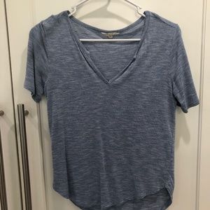 Madewell Women's XXS Blue/Whites stripped top